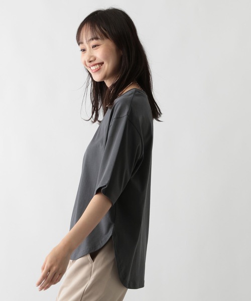 FOUND GOOD（ファウンドグッド）の「タキノウラウンドT5S（Tシャツ/カットソー・レディース・グレー系8/レッド系8/ブラック/イエロー系2/グレー系/ホワイト系5・M/L/S）」の22枚目の写真