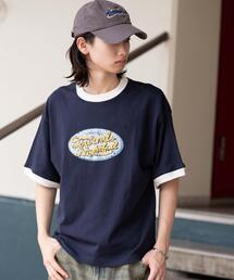 WEGO | WEGO/コンパクトフィットグラフィックリンガーT(Tシャツ/カットソー)