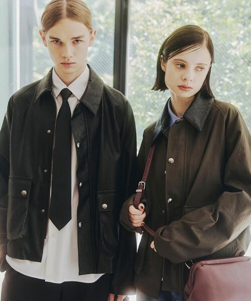 tk.TAKEO KIKUCHI（ティーケータケオキクチ）の「クラシックハンティングジャケット（ブルゾン・メンズ・ブラック系/ブラック/オリーブ・03/02）」の5枚目の写真