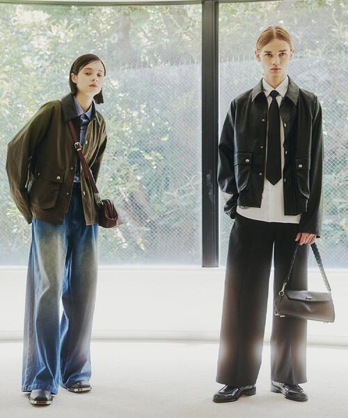 tk.TAKEO KIKUCHI（ティーケータケオキクチ）の「クラシックハンティングジャケット（ブルゾン・メンズ・ブラック系/ブラック/オリーブ・03/02）」の6枚目の写真