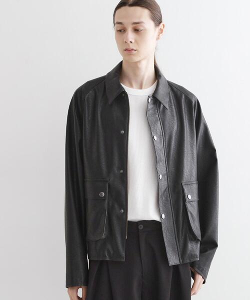 tk.TAKEO KIKUCHI（ティーケータケオキクチ）の「クラシックハンティングジャケット（ブルゾン・メンズ・ブラック系/ブラック/オリーブ・03/02）」の9枚目の写真