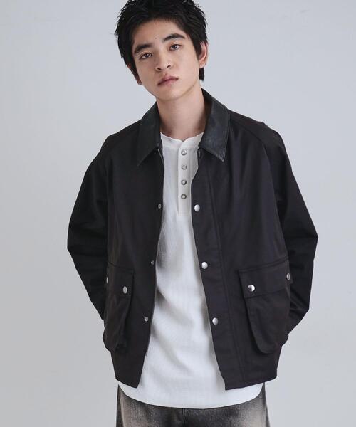 tk.TAKEO KIKUCHI（ティーケータケオキクチ）の「クラシックハンティングジャケット（ブルゾン・メンズ・ブラック系/ブラック/オリーブ・03/02）」の19枚目の写真