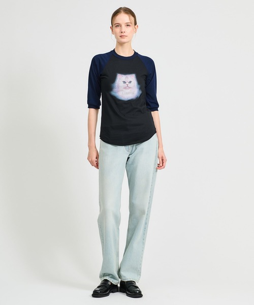 ESTNATION(エストネーション)の「J.B.ATTIRE / CAT Tシャツ《ESTNATION EXCLUSIVE》(Tシャツ/カットソー・レディース・ブラック・FREE)」の13枚目の写真