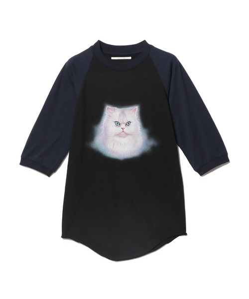 ESTNATION(エストネーション)の「J.B.ATTIRE / CAT Tシャツ《ESTNATION EXCLUSIVE》(Tシャツ/カットソー・レディース・ブラック・FREE)」の12枚目の写真
