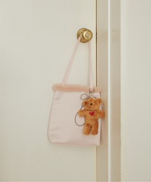 etre loin（エトルワン）の「Fur satin bag（ショルダーバッグ）」