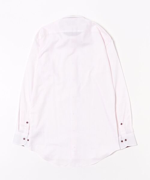 TOKYO SHIRTS(トウキョウシャツ)の「形態安定ノンアイロン ボタンダウン 長袖ビジネスワイシャツ(ビジネスシャツ・メンズ・ピンク・首回り37cm-裄丈80cm/首回り39cm-裄丈80cm/首回り43cm-裄丈86cm/首回り39cm-裄丈84cm/首回り41cm-裄丈82cm/首回り41cm-裄丈86cm/首回り42cm-裄丈82cm/首回り42cm-裄丈86cm/首回り43cm-裄丈82cm)」の7枚目の写真