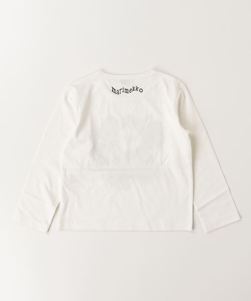 marimekko（マリメッコ）の「【Kids】 Unikko / Paja Akvarelli jersey sweatshirt（Tシャツ/カットソー・キッズ・ホワイト・92/104）」の7枚目の写真