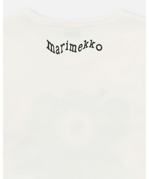 marimekko（マリメッコ）の「【Kids】 Unikko / Paja Akvarelli jersey sweatshirt（Tシャツ/カットソー・キッズ・ホワイト・92/104）」の4枚目の写真