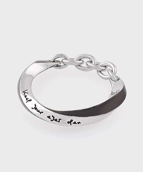 Twist with Quote” リング【250907 200】（リング）｜Paul Smith