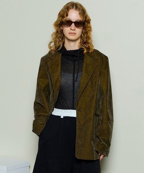 Chambray Corduroy Jacket/シャンブレーコーデュロイジャケット