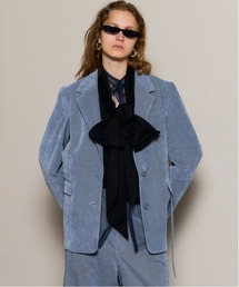 MAISON SPECIAL(]XyV)́y25AW PRE-ORDERzChambray Corduroy Jacket/Vu[R[fCWPbgyMAISON SPECIAL/]XyVzZbgAbvΉ(e[[hWPbg)