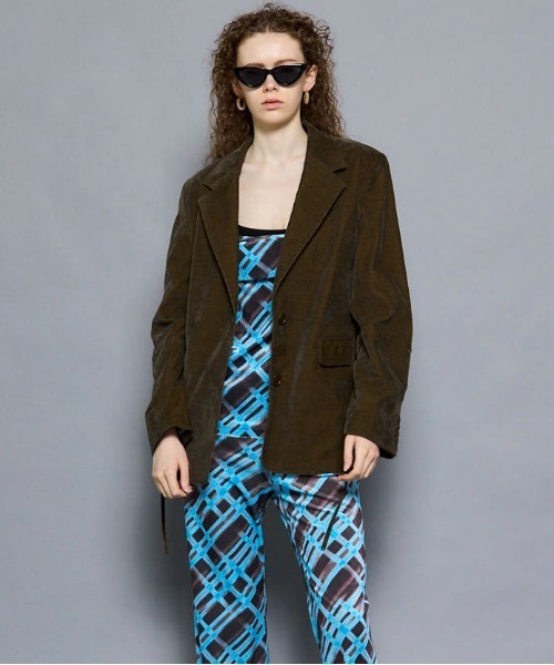 Chambray Corduroy Jacket/シャンブレーコーデュロイジャケット