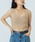 ROSE BUD�i���[�Y�o�b�h�j�́u(CREOLME)LAME KNIT BUSTIER�i���̑��g�b�v�X�j�v�b�x�[�W��