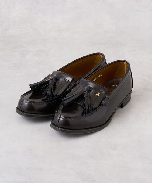 LANVIN en Bleu（ランバンオンブルー）の「【24.5～26.0cm】HARUTA キルトタッセルローファー（ローファー・レディース・ブラウン/ブラック・34/36/38）」の5枚目の写真