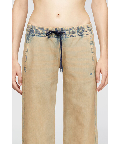 DIESEL(ディーゼル)の「ウィメンズ デニムパンツ ジョグジーンズ 2078 D-AINTY JOGG(デニムパンツ・レディース・ライトブラウン・25inch/23inch/27inch)」の7枚目の写真