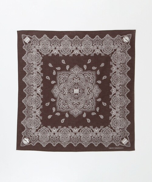 UNITED ARROWS(ユナイテッドアローズ)の「<TABAYA United Arrows> バンダナ(バンダナ/スカーフ・レディース・ネイビー/ダークブラウン・FREE)」の3枚目の写真
