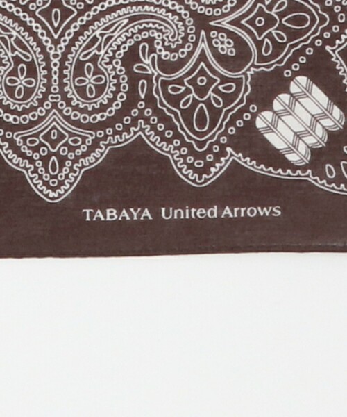 UNITED ARROWS(ユナイテッドアローズ)の「<TABAYA United Arrows> バンダナ(バンダナ/スカーフ・レディース・ネイビー/ダークブラウン・FREE)」の5枚目の写真