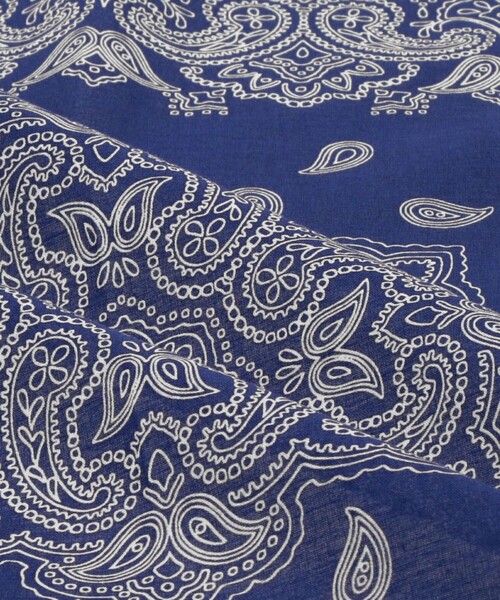 UNITED ARROWS(ユナイテッドアローズ)の「<TABAYA United Arrows> バンダナ(バンダナ/スカーフ・レディース・ネイビー/ダークブラウン・FREE)」の10枚目の写真