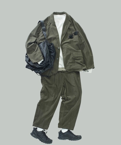 FREAK'S STORE(t[NXXgA)̌WJ Relax Fit bNXtBbg R[fC ZbgAbv / e[[hWPbg / Chpc(e[[hWPbg)
