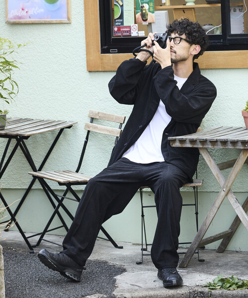 リラックスフィット/コーデュロイ セットアップテーラードジャケット/ワイドパンツ FREAK'S STORE/Relax Fit リラックスフィット コーデュロイ
