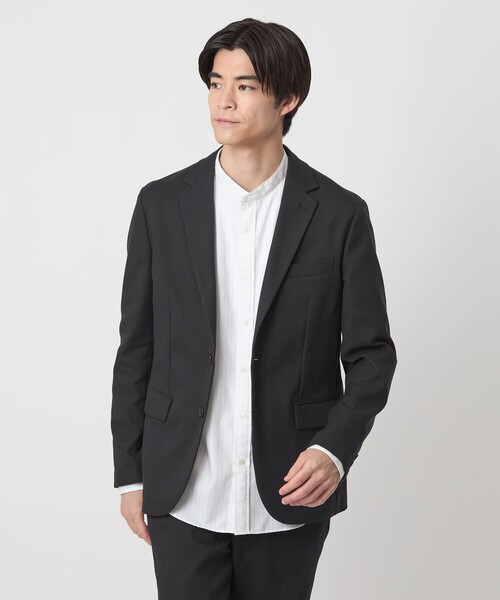 GREEN LABEL　ナロージャケット＆パンツ F-LET ナロー ジャケット -ストレッチ-（テーラードジャケット