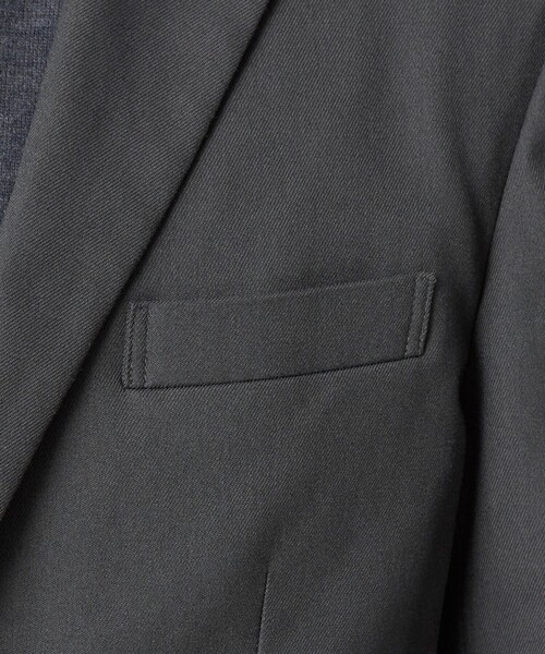 green label relaxing（グリーンレーベルリラクシング）の「F-LET ナロー ジャケット -ストレッチ-（テーラードジャケット・メンズ・ブラック/グレー/ダークグリーン/ネイビー・XL/XS/S/M/L）」の19枚目の写真