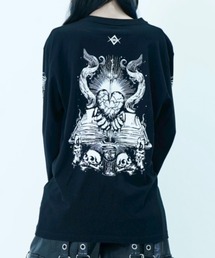 REFLEM/レフレム』レイヤ―ドチェックL/S Tee/ロングスリーブカットソー