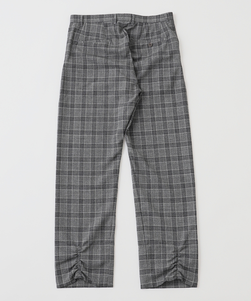 CLASS（クラス）の「CLASS / クラス CCFS08UNI CHECK PANT（スラックス・メンズ・グレー・2/3）」の2枚目の写真