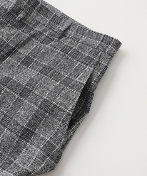 CLASS（クラス）の「CLASS / クラス CCFS08UNI CHECK PANT（スラックス・メンズ・グレー・2/3）」の3枚目の写真