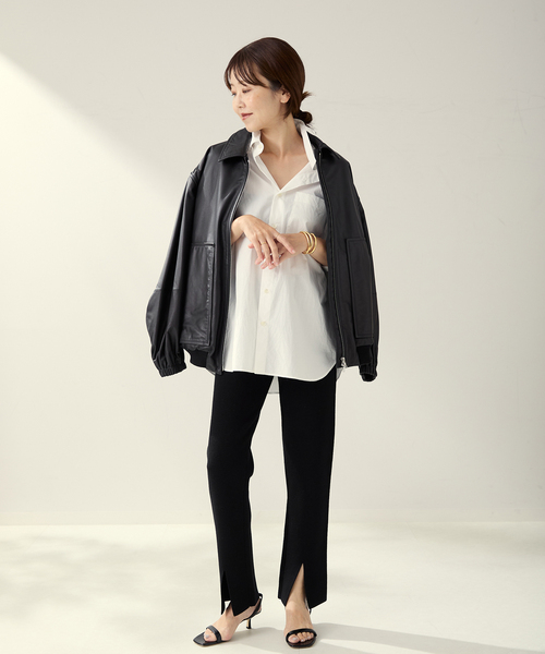 R'IAM レザーブルゾン（ライダースジャケット）｜Plage（プラージュ