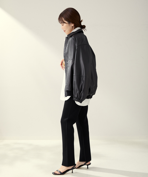 R'IAM レザーブルゾン（ライダースジャケット）｜Plage（プラージュ