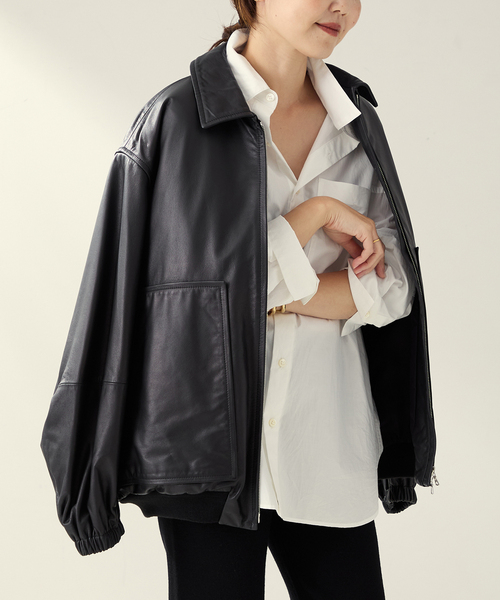 R’IAM レザーブルゾン plage｜R'IAM レザーブルゾン | Rakuten Fashion(楽天