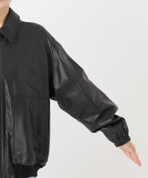 R'IAM レザーブルゾン（ライダースジャケット）｜Plage