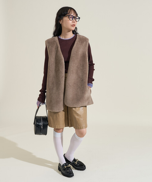 セール】ファーベスト（ベスト）｜FREAK'S STORE（フリークス