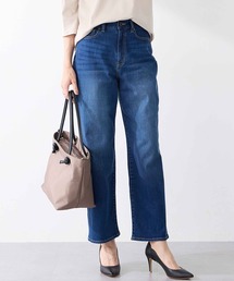 ストレッチストレートデニムパンツ【大きいサイズあり・新色追加】