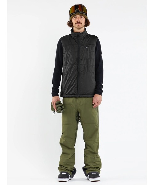 VOLCOM（ボルコム）の「【VOLCOM/ボルコム】 Mens Guide Gore-Tex Pants /ゴアテックススキースノーボードパンツ（その他パンツ・メンズ・ゴールド/アーミー/ブラック・XX-LARGE/X-LARGE/LARGE/MEDIUM）」の3枚目の写真