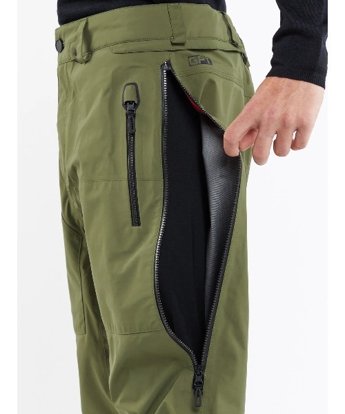 VOLCOM（ボルコム）の「【VOLCOM/ボルコム】 Mens Guide Gore-Tex Pants /ゴアテックススキースノーボードパンツ（その他パンツ・メンズ・ゴールド/アーミー/ブラック・XX-LARGE/X-LARGE/LARGE/MEDIUM）」の18枚目の写真