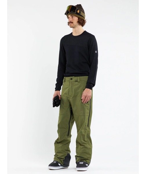 VOLCOM（ボルコム）の「【VOLCOM/ボルコム】 Mens Guide Gore-Tex Pants /ゴアテックススキースノーボードパンツ（その他パンツ・メンズ・ゴールド/アーミー/ブラック・XX-LARGE/X-LARGE/LARGE/MEDIUM）」の22枚目の写真