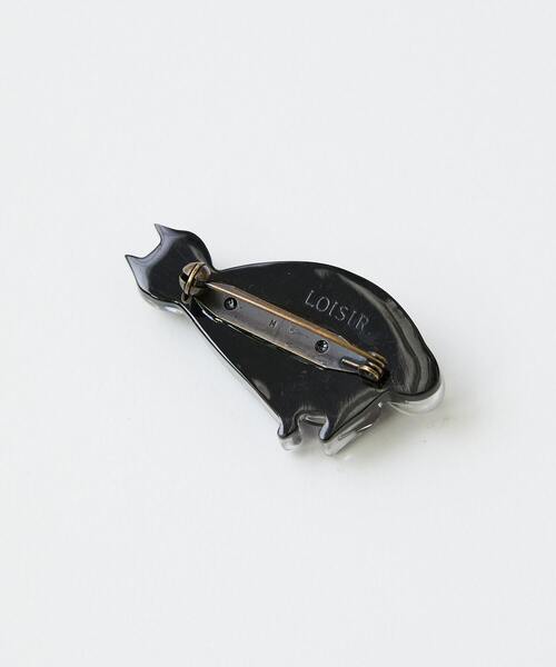 LOISIR（ロワズィール）の「お座りネコブローチ（ブローチ/コサージュ・レディース・ベージュ/ブラック・FREE）」の8枚目の写真