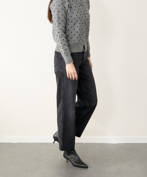 FABIO RUSCONI】ポインテッドトウプレーンショートブーツ(F53029