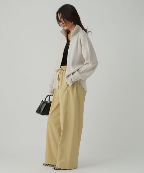 Elura（エルーラ）の「ドロストカーブパンツ/595653（その他パンツ・レディース・ブラック/ベージュ/カーキ・FREE）」の10枚目の写真