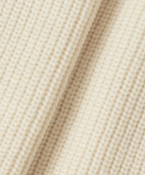 allureville（アルアバイル）の「片畦ニットジャケット（テーラードジャケット・レディース・オフホワイト/グレー系その他/レッド・2）」の5枚目の写真