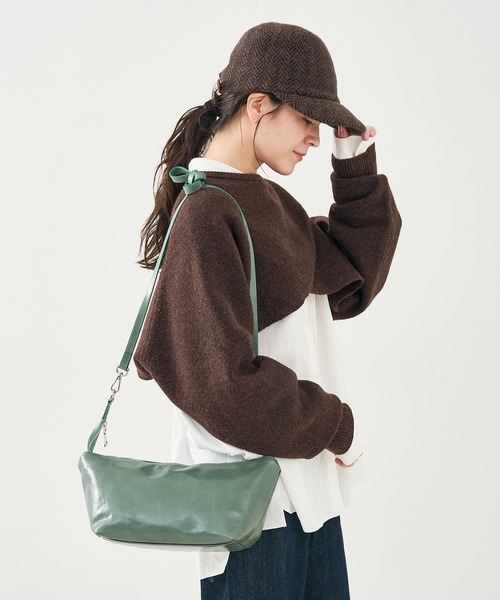 marco masi（マルコマージ）の「【MARCO MASI】 2WAYショルダーバッグ（ショルダーバッグ・レディース・セージグリーン/ブラック・フリー）」の8枚目の写真