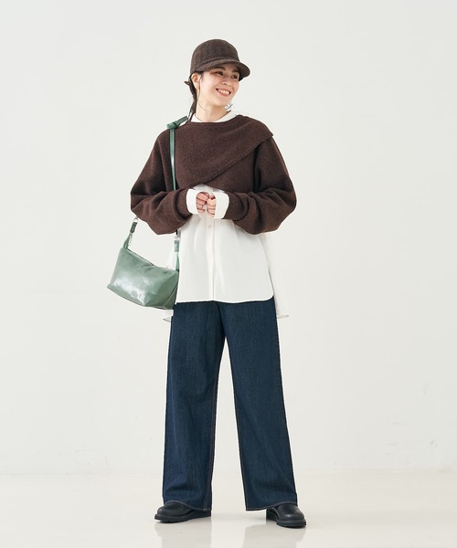 marco masi（マルコマージ）の「【MARCO MASI】 2WAYショルダーバッグ（ショルダーバッグ・レディース・セージグリーン/ブラック・フリー）」の9枚目の写真