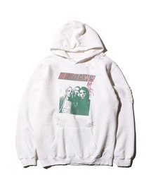 THRIFTY LOOK / スリフティールック WORN-OUT BAND HOODIE 'NIRVANA'