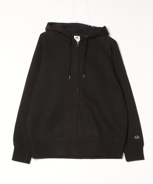 FRUIT OF THE LOOM(フルーツオブザルーム)の「【FRUIT OF THE LOOM/フルーツオブザルーム】BASIC SWEAT ZIP UP HOODIE / ジップパーカー(パーカー・メンズ・グレー/ブラック/アイボリー/ネイビー・XL/L/M)」の1枚目の写真