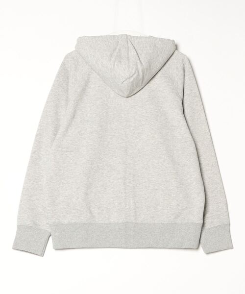 FRUIT OF THE LOOM(フルーツオブザルーム)の「【FRUIT OF THE LOOM/フルーツオブザルーム】BASIC SWEAT ZIP UP HOODIE / ジップパーカー(パーカー・メンズ・グレー/ブラック/アイボリー/ネイビー・XL/L/M)」の5枚目の写真