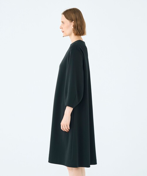 BALLSEY(ボールジィ)の「エラスティックジャージー Aラインワンピース(ワンピース・レディース・カーキ/ダークグレー・36)」の6枚目の写真