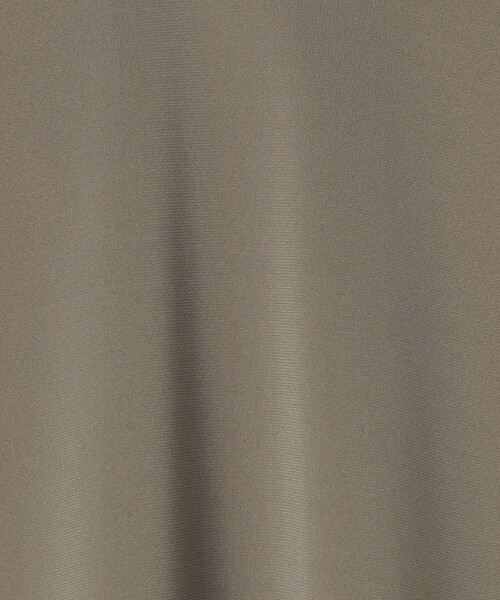 BALLSEY(ボールジィ)の「エラスティックジャージー Aラインワンピース(ワンピース・レディース・カーキ/ダークグレー・36)」の3枚目の写真