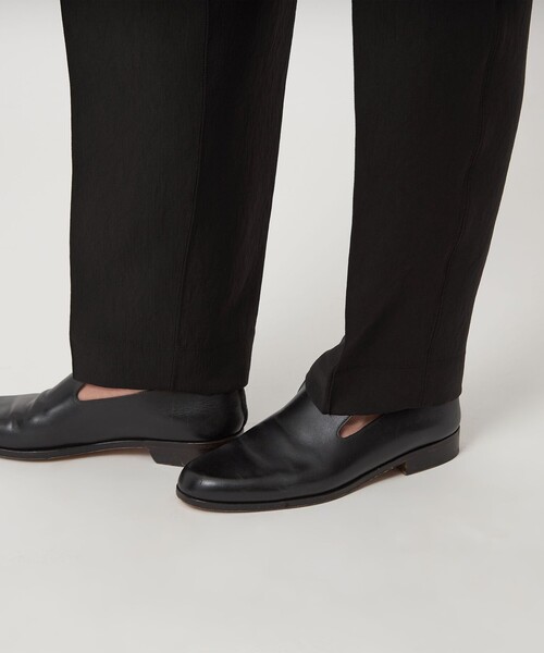 UNITED ARROWS & SONS by DAISUKE OBANA（ユナイテッドアローズアンドサンズバイダイスケオバナ）の「＜D.O UNITED ARROWS BY DAISUKE OBANA for WOMEN＞Ⅰ 2P WIDE TPD PANTS/パンツ（その他パンツ・レディース・ダークグリーン/ブラック・M/S）」の6枚目の写真